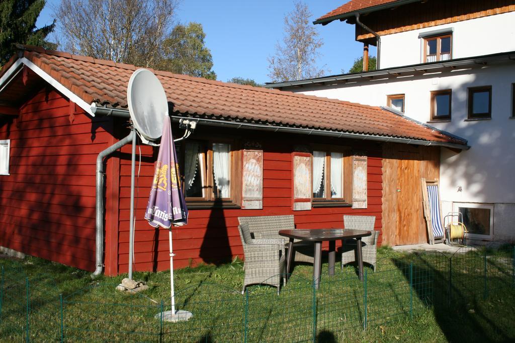 Blockhutte Appartement Trauchgau Buitenkant foto